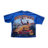 F1 Finishline Tee (Blue Wash) - GSF1FNSBLWSH