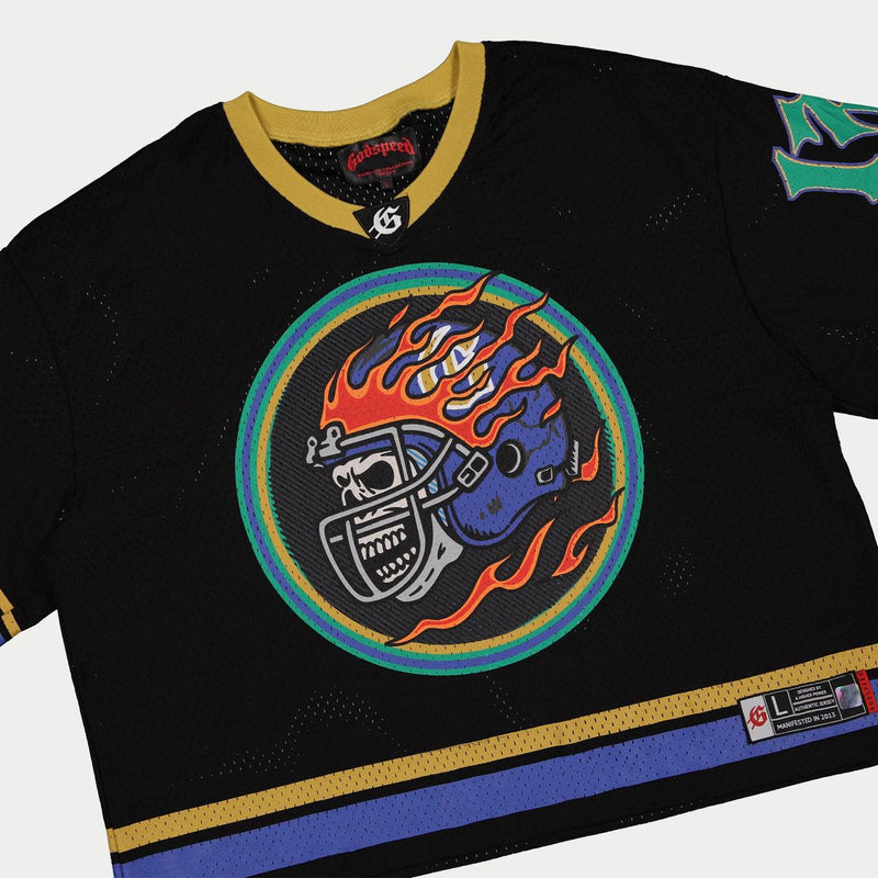 First Down Jersey (Black/Yellow/Blue) - GSFDJRBLKYLWBLU