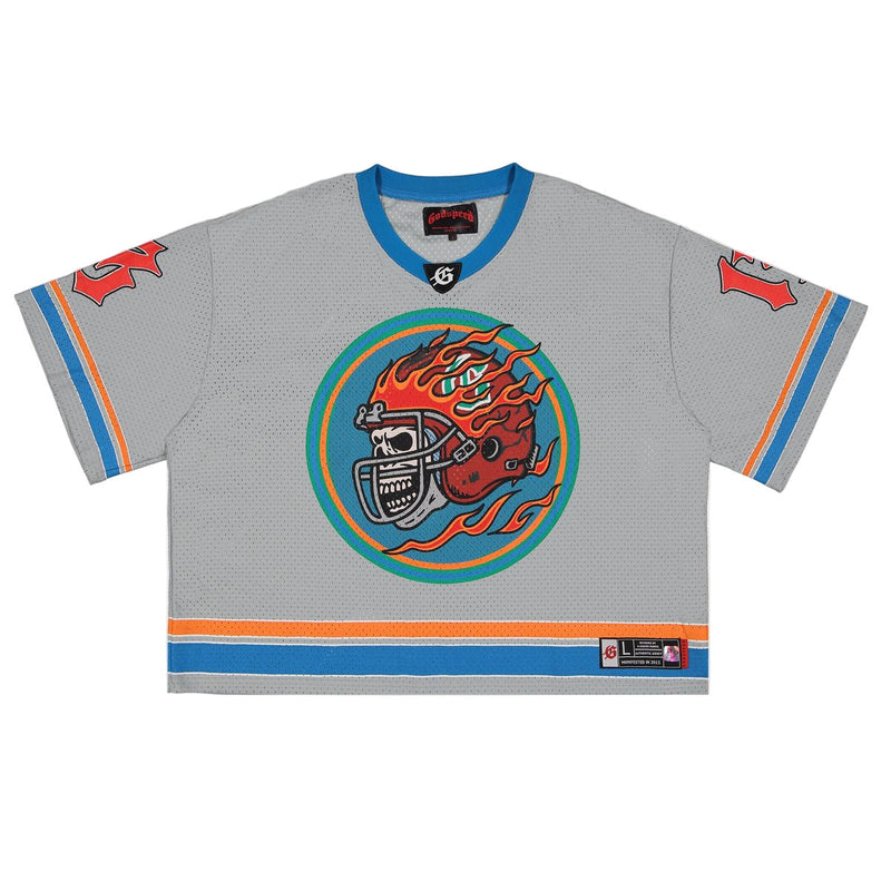 First Down Jersey (Grey/Blue/Orange) - GSFDJRGRYBLUORG
