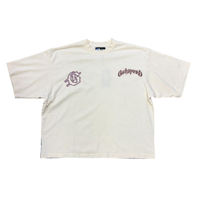 GSPD Run Club T-Shirt (Bone) - GSGRCBNE