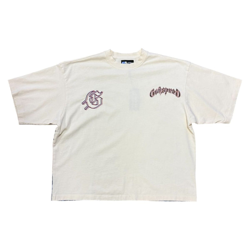 GSPD Run Club T-Shirt (Bone) - GSGRCBNE