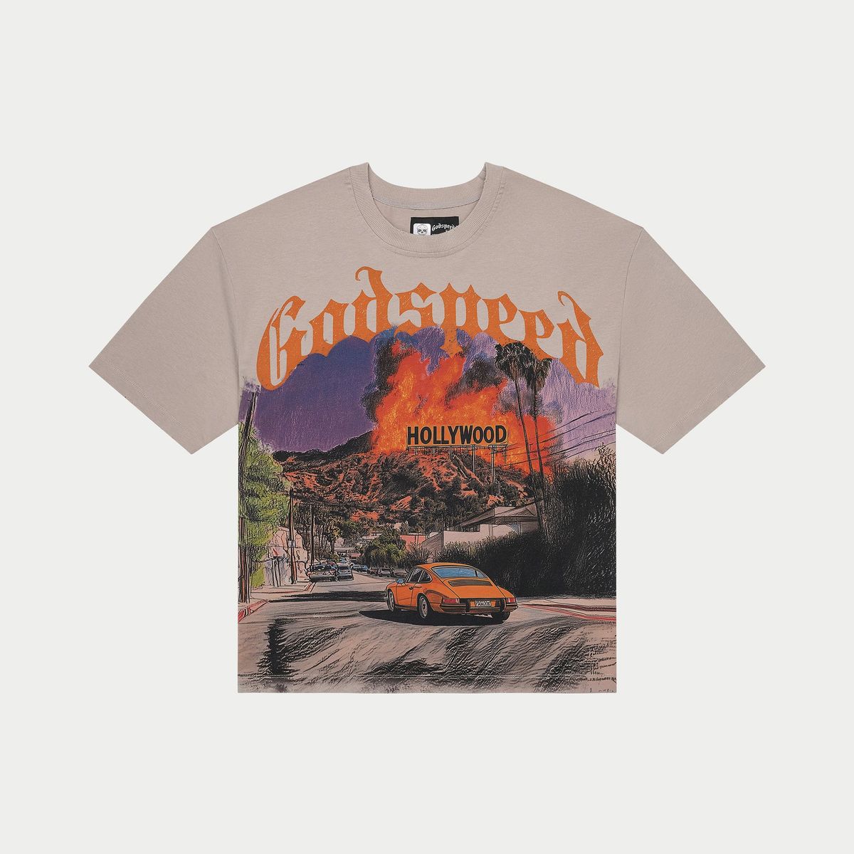 Los Scandalous T-Shirt (Stone Wash) - GSLSSTWSH