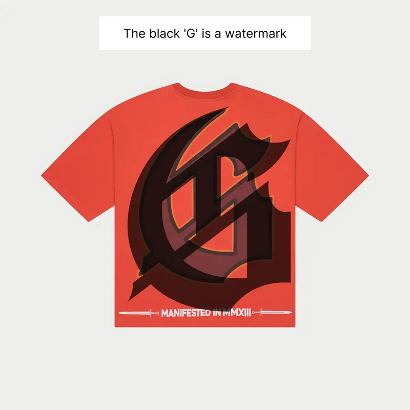 Godspeed Morale T-Shirt (Red) - GSMRRED