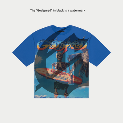Miami Surf Club T-Shirt (Blue) - GSMSCBLU