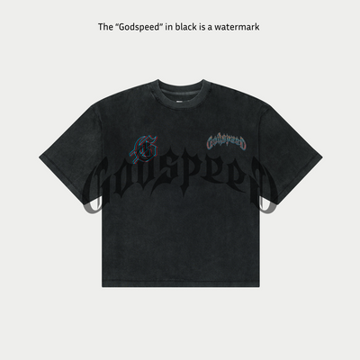 Natural Disaster T-Shirt (Black Wash) - GSNDBLKWSH