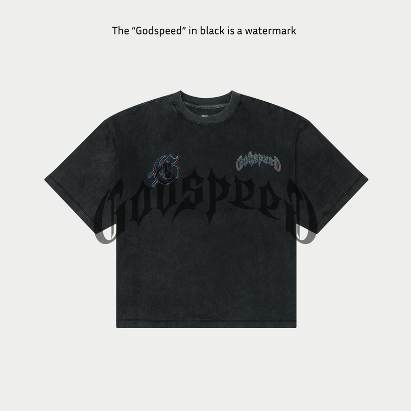 Natural Disaster T-Shirt (Black Wash) - GSNDBLKWSH