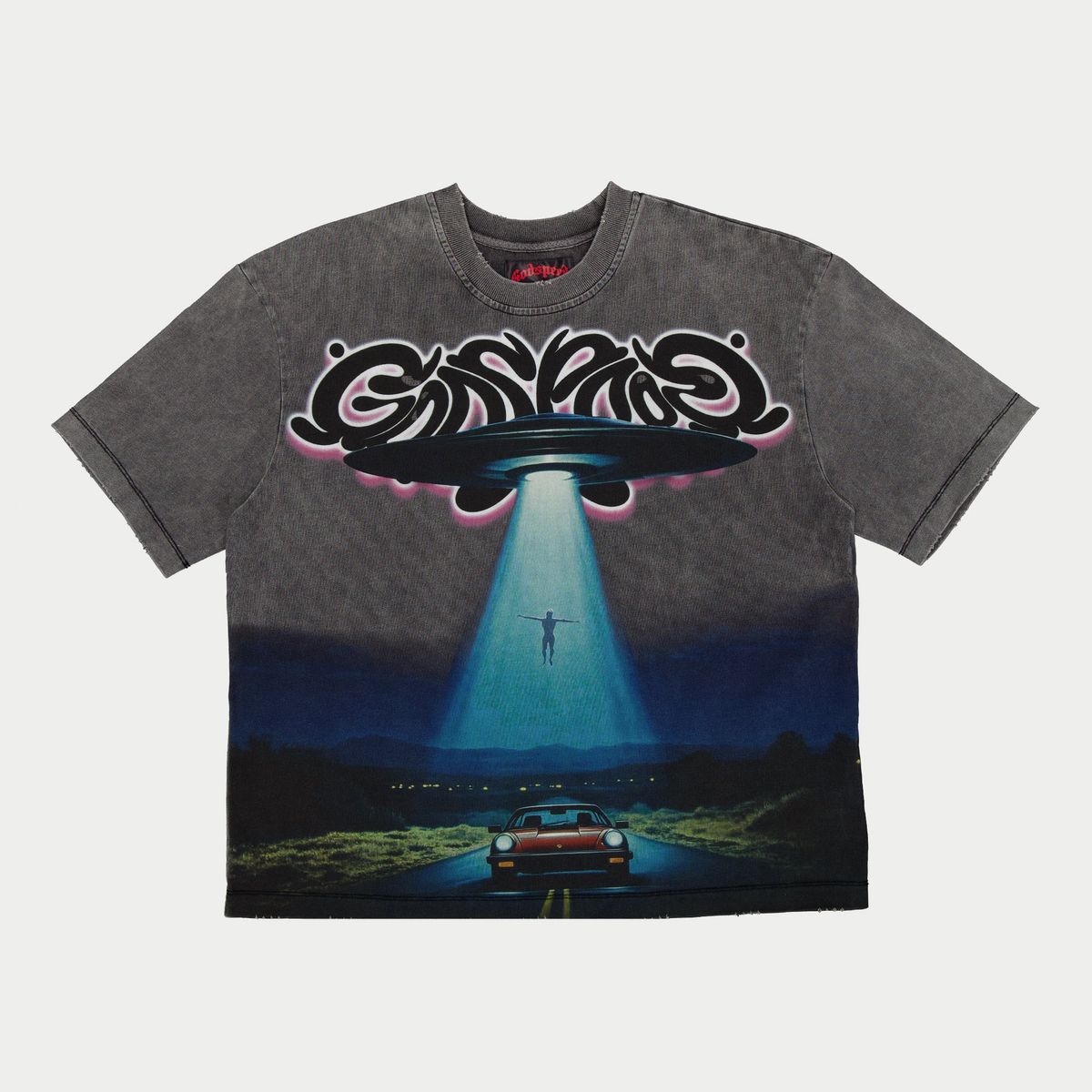 OBE T-Shirt (Grey Wash) - GSOBEGRYWSH