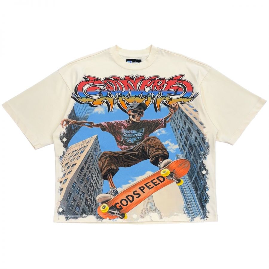 Godspeed Ollie T-Shirt (Bone) - GSOLEBNE