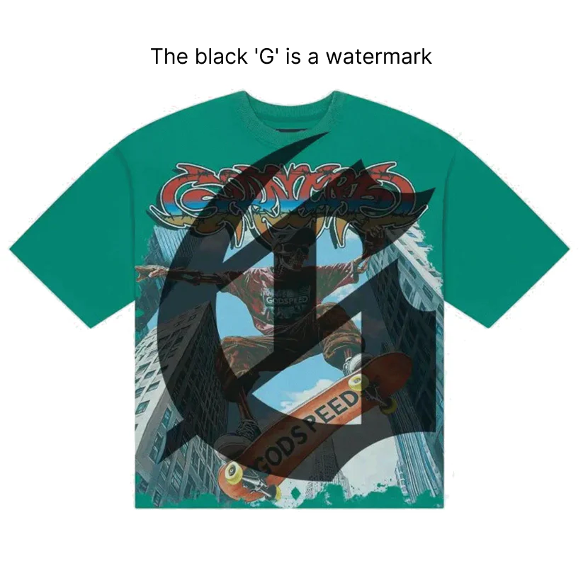 Godspeed Ollie T-Shirt (Green) - GSOLEGR
