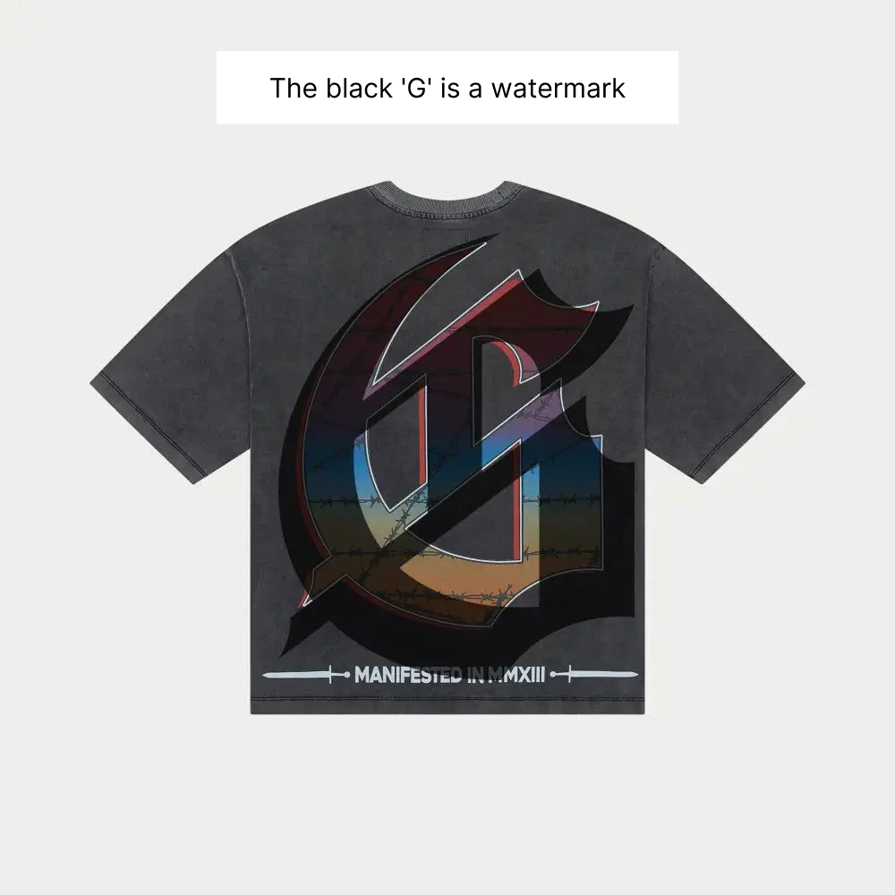 Godspeed Ollie T-Shirt (Grey Wash) - GSOLEGRWS