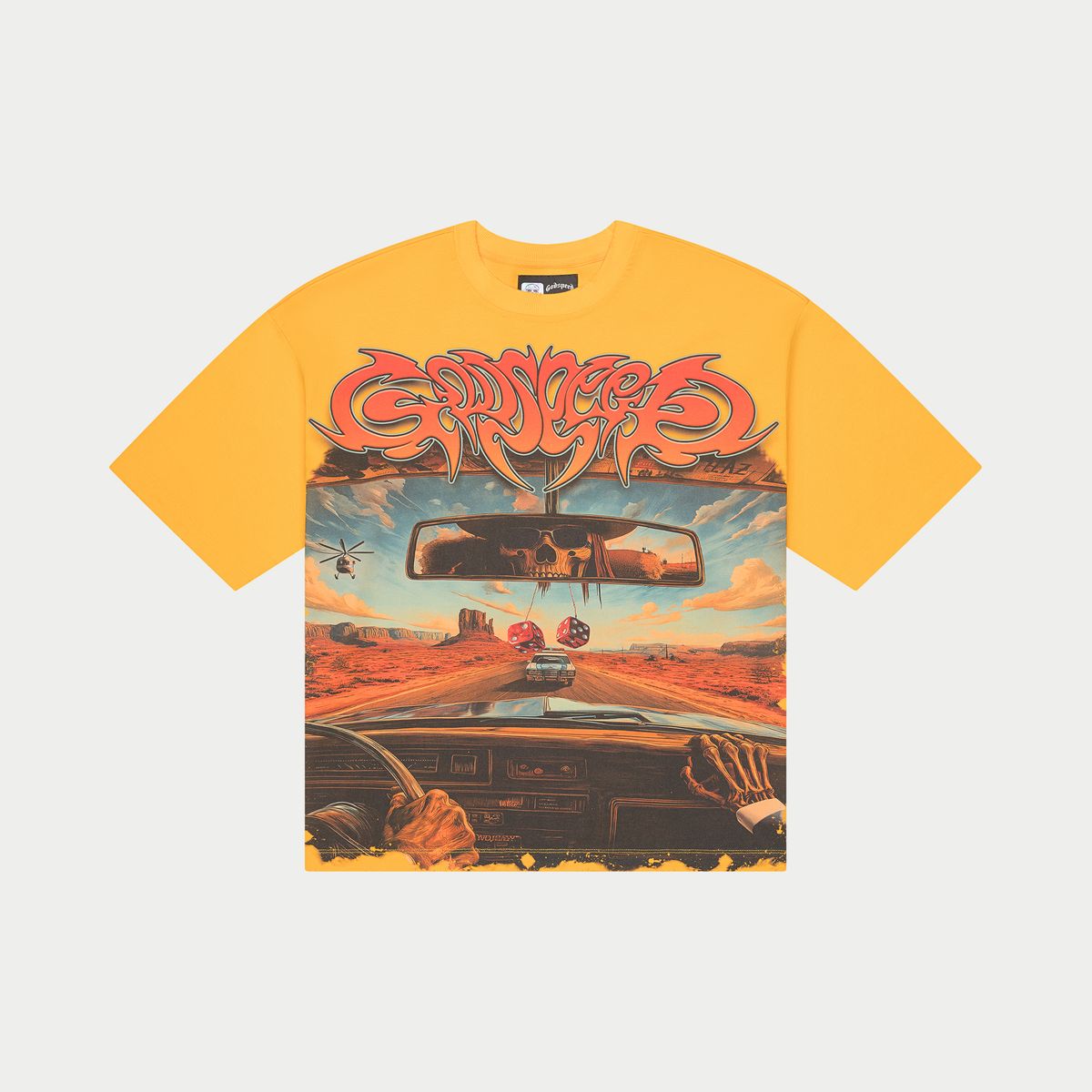 On The Run T-Shirt (Canary) - GSONTRCANARY