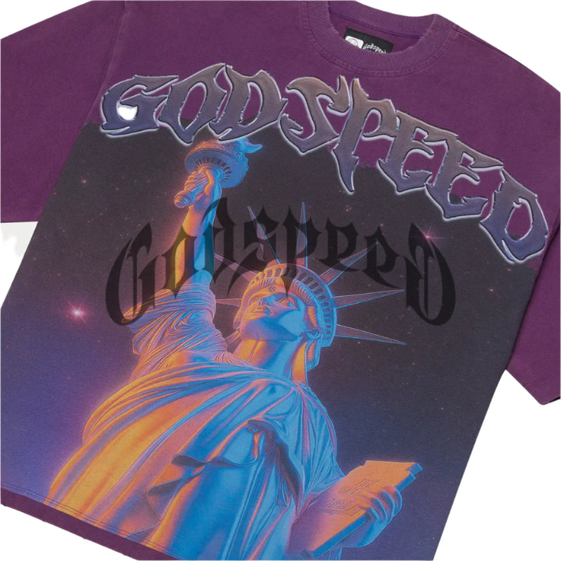 Purple City Tee (Purple) - GSPCPRPLE