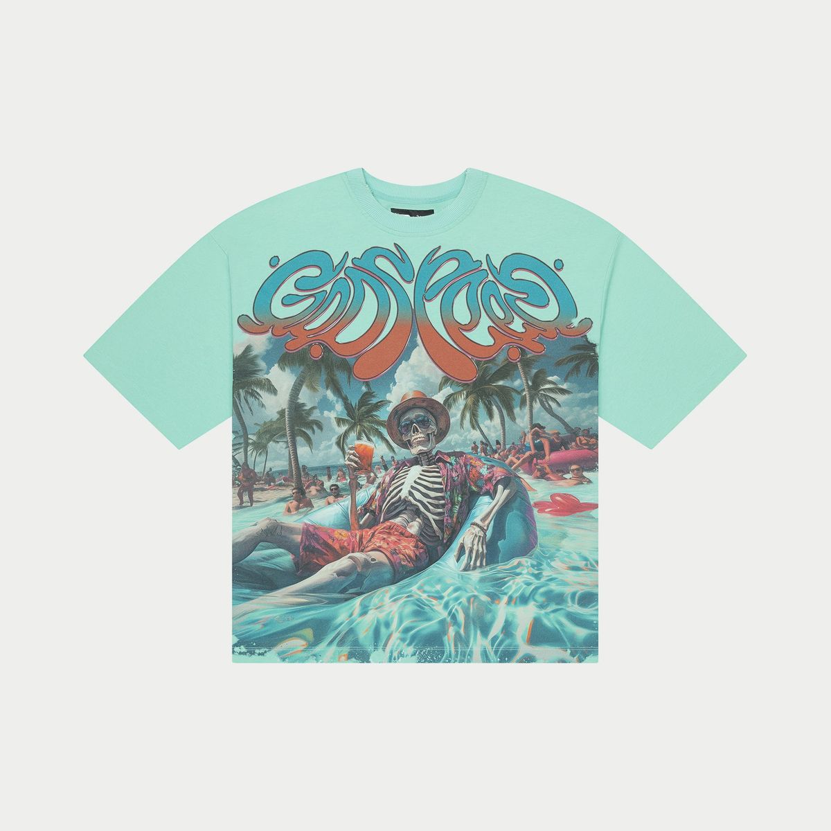 Pool Party T-Shirt (Teal) - GSPPTEAL