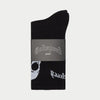 Skull Rose Sock (Black) - GSSRSBLK