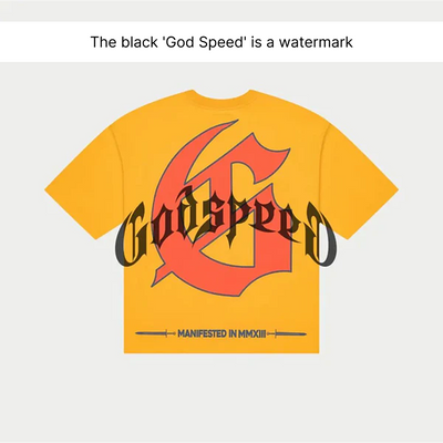 Godspeed Sea Sick T-Shirt (Yellow) - GSSSYLW