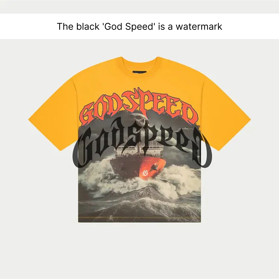 Godspeed Sea Sick T-Shirt (Yellow) - GSSSYLW