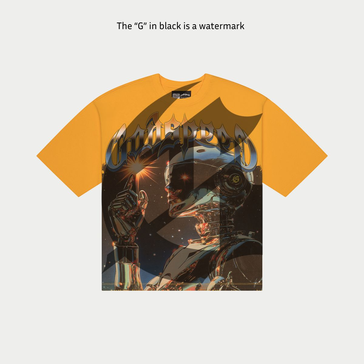 Sputnik T-Shirt (Yellow) - GSSTNIKYLK