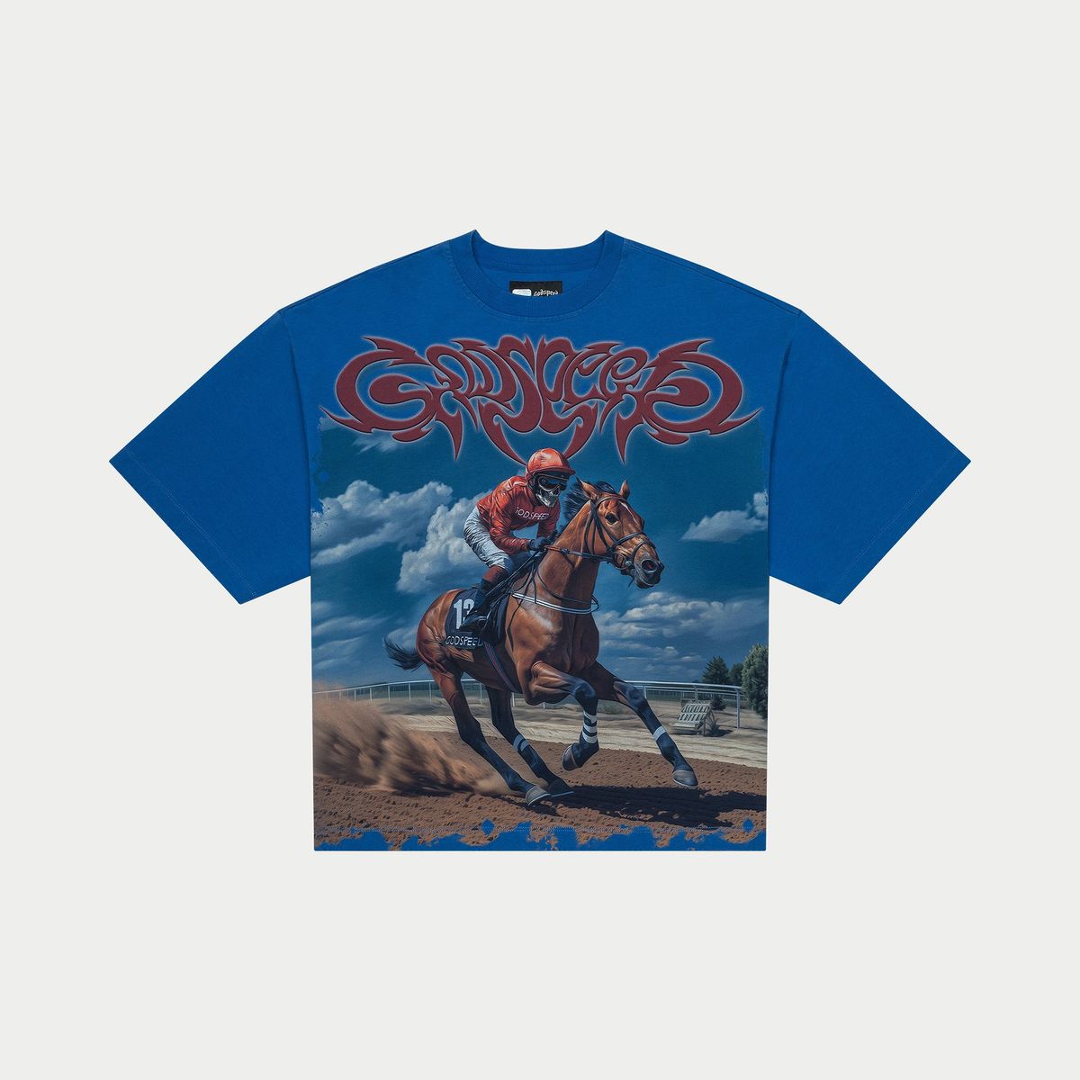 Thoroughbred T-Shirt (Blue) - GSTBBLU