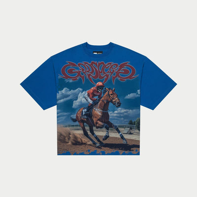 Thoroughbred T-Shirt (Blue) - GSTBBLU