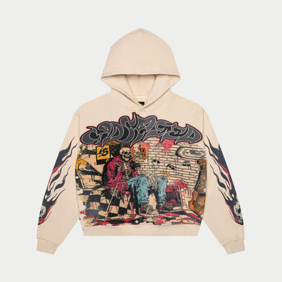 Stoner Hoodie (Bone) - GSTNHDDBNE