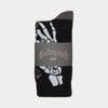 Ten Toes Down Sock (Black/Grey) - GSTTDSBLKGRY