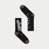 Ten Toes Down Sock (Black/Grey) - GSTTDSBLKGRY