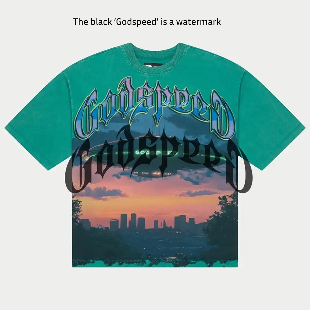 Godspeed UAP T-Shirt (Green) - GSUAPGRN