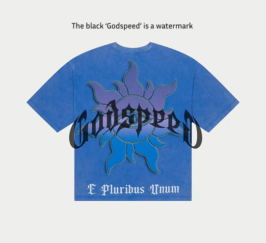 Godspeed UAP T-Shirt (Royal Wash) - GSUAPRYLWSH