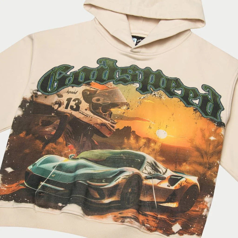 Sunset Drift Hoodie (Bone) - GSUNDRHDDBNE