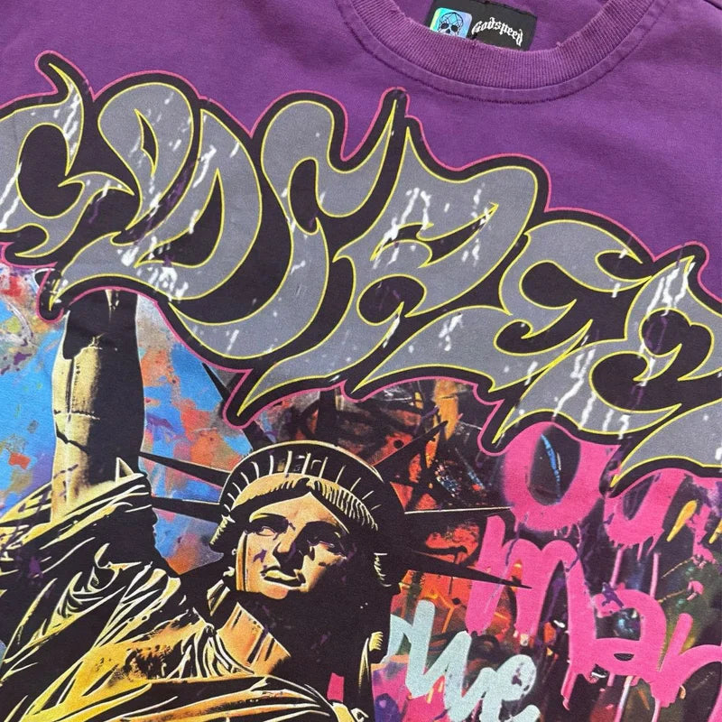Godspeed Vandal T-Shirt (Grape) - GSVGRP