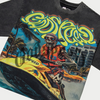 Wave Runner T-Shirt (Grey Wash) - GSWRGRYWSH