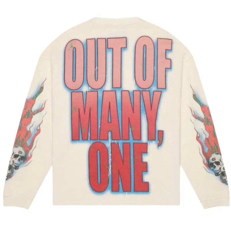 Vision Flowers LS Thermal T-Shirt (Bone) - GVFLSTHBNE