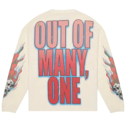 Vision Flowers LS Thermal T-Shirt (Bone) - GVFLSTHBNE