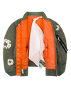 Denim Tears X Delicate Unit Bomber Jacket Green