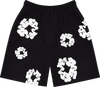 Denim Tears The Cotton Wreath Shorts Black