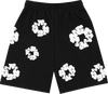 Denim Tears The Cotton Wreath Shorts Black