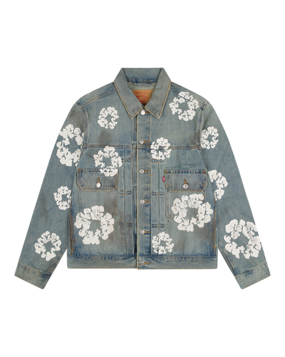 Dirty Wash Wreath Type 2 Light Wash