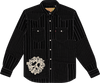 Peace Patchwork Western Button Up