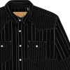 Peace Patchwork Western Button Up