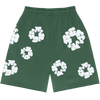 The Cotton Wreath Shorts Green