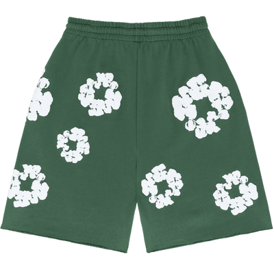 The Cotton Wreath Shorts Green