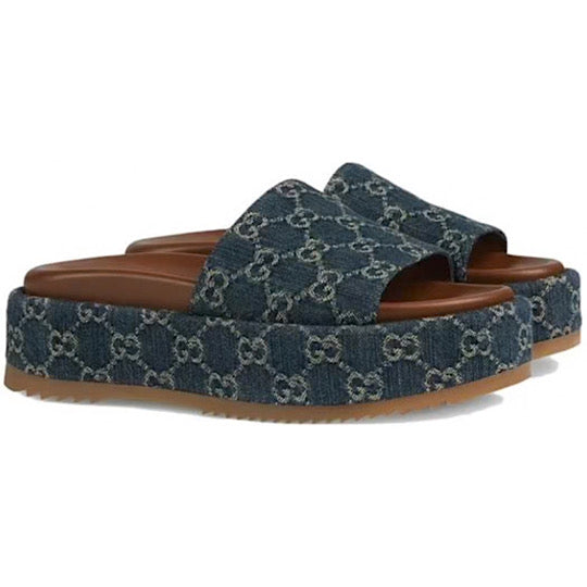 GUCCI ANGELINA SANDAL &amp;quot; JACQUARD&amp;quot; #