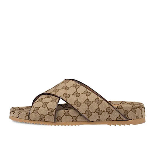 GUCCI GG SANDAL &amp;quot; Beige &amp;quot;