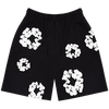 Denim Tears The Cotton Wreath Shorts Black
