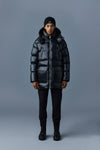 KENDRICK lustrous light down parka with hoodt (Black) - MP0012990001KENDR