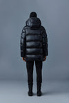 KENDRICK lustrous light down parka with hoodt (Black) - MP0012990001KENDR