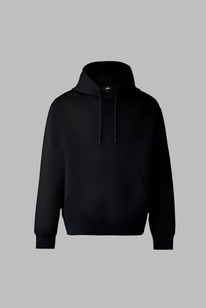 KRYSTIAN Double-face Jersey Hoodie (Black) - P003232-0001
