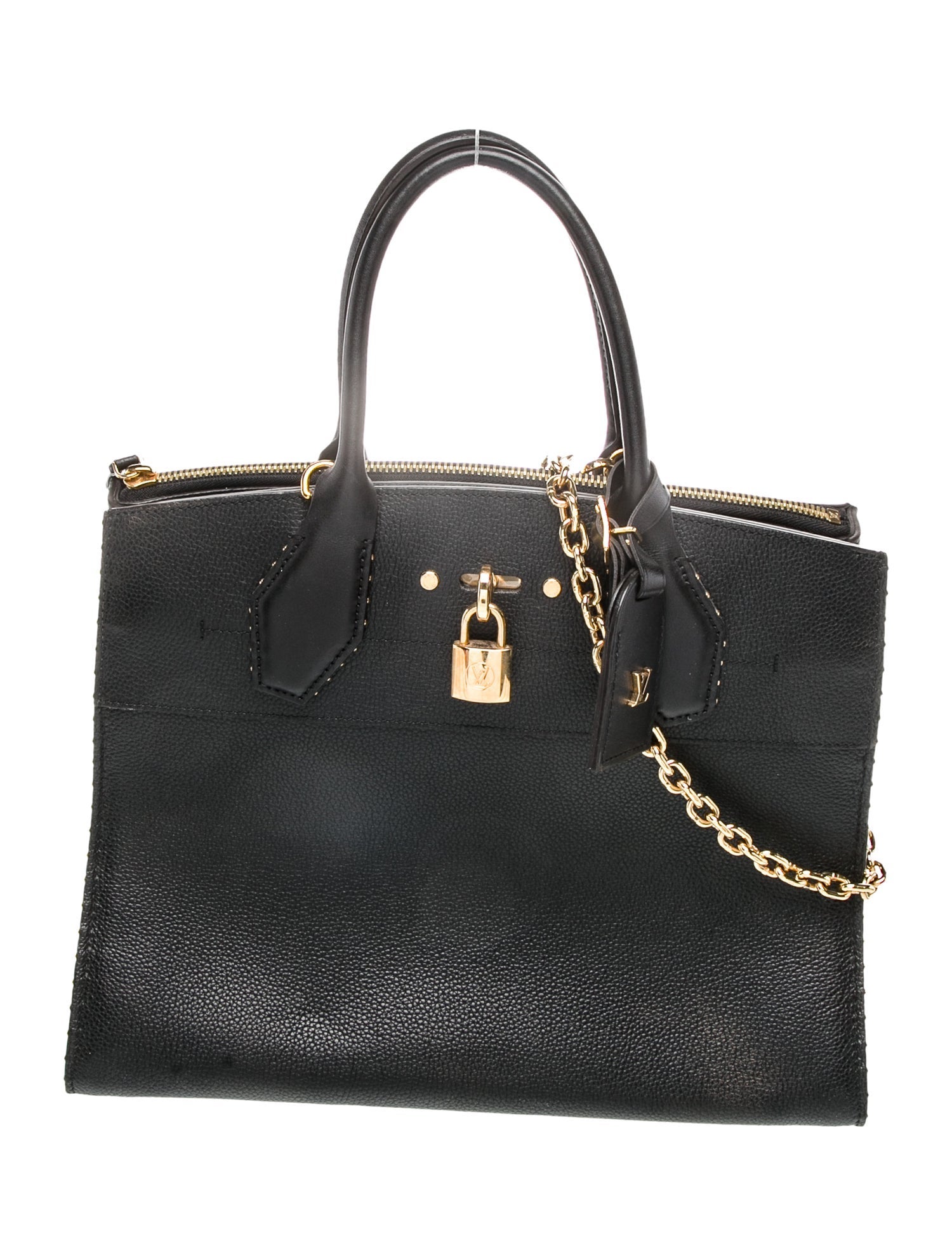 Louis Vuitton Leather City Steamer MM