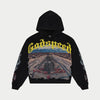 Long Lonely Road Hoodie (Black Wash) - GLLRDHDBLKWSH