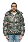 Nylon Puffer Jacket (Camo) - M6079-PCAP424